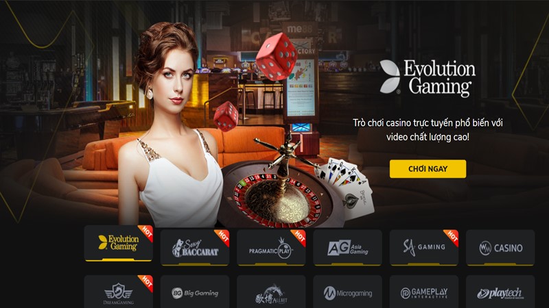 Sòng bạc Casino - Phát live trực tuyến được dẫn dắt bởi dàn Dealer cực chất